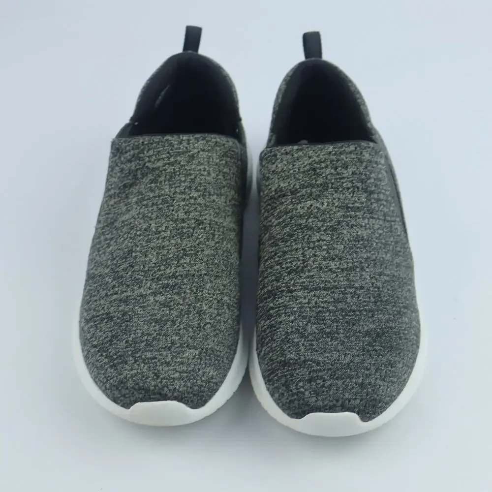 Skechers Size 11 Memory Foam Sneaker Shoes Ultra Flex 12848 Stretch Gray White